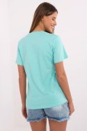 Tshirt Damski Model CLM-TS-1663.96 Mint - Factory Price Factory Price