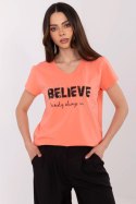 Tshirt Damski Model CLM-TS-1726.87 Coral - Factory Price Factory Price