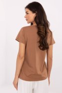 Tshirt Damski Model CLM-TS-1726.87 Light Brown - Factory Price Factory Price
