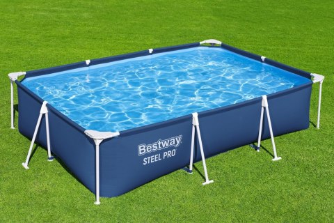 Basen Ogrodowy Stelażowy 300 cm x 201 cm x 66 cm Bestway 56404 Bestway Basen Ogrodowy Stelażowy 300 cm x 201 cm x 66 cm Bestway 56404 Bestway