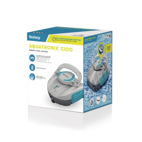 Automatyczny Odkurzacz Basenowy Bezprzewodowy G100 Bestway 58864 Bestway Automatyczny Odkurzacz Basenowy Bezprzewodowy G100 Bestway 58864 Bestway
