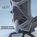 Fotel ergonomiczny ANGEL biurowy obrotowy Spino czarny ANGEL