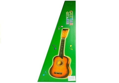 Gitara Drewniana Klasyczna z Kostką Jasny Brąz LEAN Toys Gitara Drewniana Klasyczna z Kostką Jasny Brąz LEAN Toys