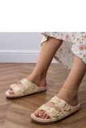 Sandał Klapki Model Firada GQ8-055 Beige - PRIMO PRIMO