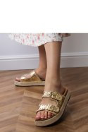 Sandał Klapki Model Induri X5-382 Gold - PRIMO PRIMO