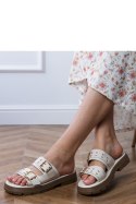 Sandał Klapki Model Liluna DFY-9 Beige - PRIMO PRIMO