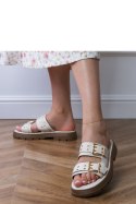 Sandał Klapki Model Liluna DFY-9 Beige - PRIMO PRIMO
