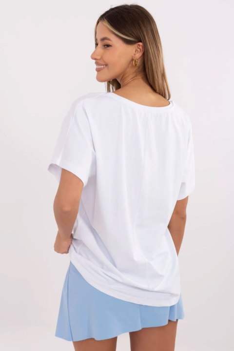 T-shirt Damski Model CLM-TS-0023.94 White - Factory Price Factory Price