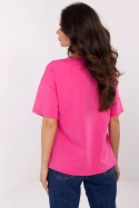 Tshirt Damski Model MI-TS-M3221-1.20P Dark Pink - Italy Moda Italy Moda