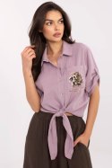 Koszula-DHJ-KS-8595-1.66-jasny fioletowy - Italy Moda Italy Moda