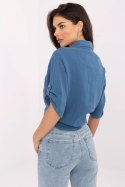 Koszula Damska Model DHJ-KS-8595-1.66 Dark Blue - Italy Moda Italy Moda