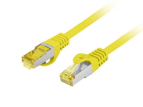 Patchcord Lanberg S/FTP kat.6A 15m LSZH CU fluke passed żółty LANBERG Patchcord Lanberg S/FTP kat.6A 15m LSZH CU fluke passed żółty LANBERG
