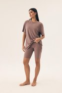 Piżama Damska Model Nueva 42682-82X Mocca Brown - Henderson Henderson