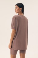 Piżama Damska Model Nueva 42682-82X Mocca Brown - Henderson Henderson