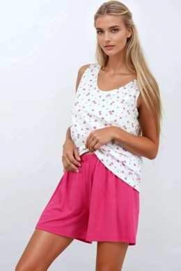 Piżama Damska Model Rose Blossom Pink - Momenti Per Me Momenti Per Me