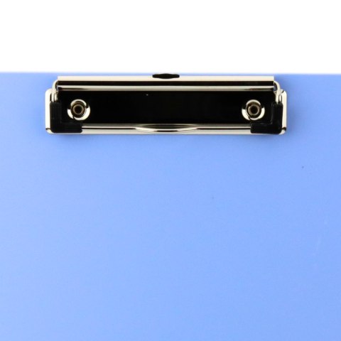 Podkładka Deska Z Klipem Do Pisania Miarka A4 Plastikowa Niebieska LEAN