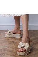 Sandał Klapki Model Ados LX9601 Beige - PRIMO PRIMO