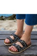 Sandał Klapki Model Zebrina X5-390 Black - PRIMO PRIMO