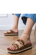 Sandał Klapki Model Zebrina X5-390 Brown - PRIMO PRIMO