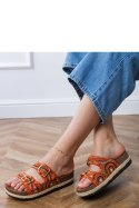Sandał Klapki Model Zebrina X5-390 Orange - PRIMO PRIMO
