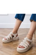Sandały Model Hartos PL363 Beige - PRIMO PRIMO
