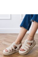 Sandały Model Hartos PL363 Beige - PRIMO PRIMO