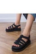 Sandały Model Hartos PL363 Black - PRIMO PRIMO