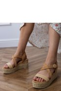 Sandały Model Sywiera 8-1989 Beige - PRIMO PRIMO