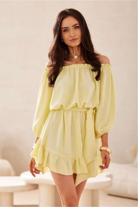 Sukienka Model Giulia ZOL SUK0523 Yellow - Roco Fashion Roco Fashion