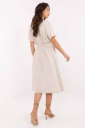 Sukienka Model MI-SK-109898.68 Beige - Italy Moda Italy Moda