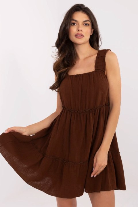 Sukienka Model MI-SK-A5036.78 Brown - Italy Moda Italy Moda