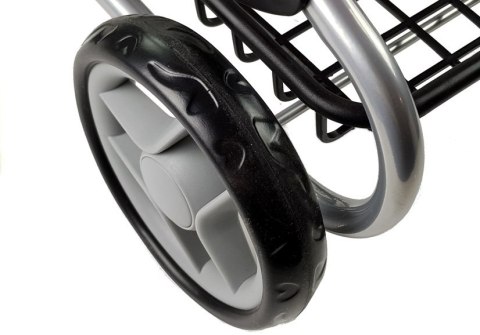 5252 Wózek dla lalek Alice Szaro-Różowy z Nosidełkiem Alice 5252 Wózek dla lalek Alice Szaro-Różowy z Nosidełkiem Alice