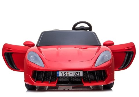 Auto na akumulator YSA021A Czerwony LEAN CARS