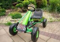 Gokart Zielony A-15 Pompowane Koła LEAN CARS