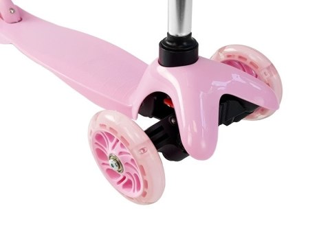 Hulajnoga Dziecięca Trójkołowa Balansowa SCOOTER Różowa LEAN Sport Hulajnoga Dziecięca Trójkołowa Balansowa SCOOTER Różowa LEAN Sport