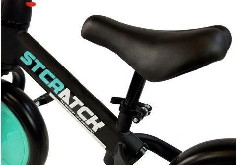 Rowerek Biegowy B-12 Czarno-Turkusowy LEAN Bike