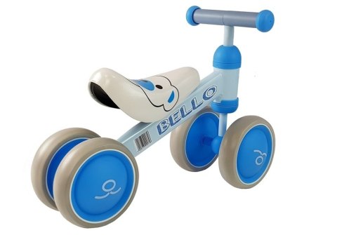 Rowerek Biegowy Bello Podwójne Kółka Niebieski LEAN Bike Rowerek Biegowy Bello Podwójne Kółka Niebieski LEAN Bike