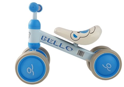 Rowerek Biegowy Bello Podwójne Kółka Niebieski LEAN Bike Rowerek Biegowy Bello Podwójne Kółka Niebieski LEAN Bike