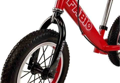 Rowerek Biegowy Fabio Czerwony LEAN Bike Rowerek Biegowy Fabio Czerwony LEAN Bike