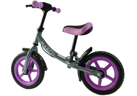 Rowerek Biegowy Marco Fioletowy LEAN Toys