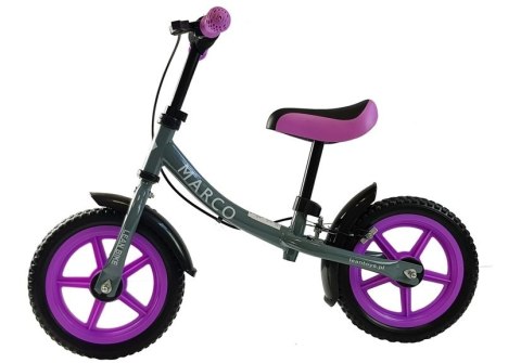 Rowerek Biegowy Marco Fioletowy LEAN Toys