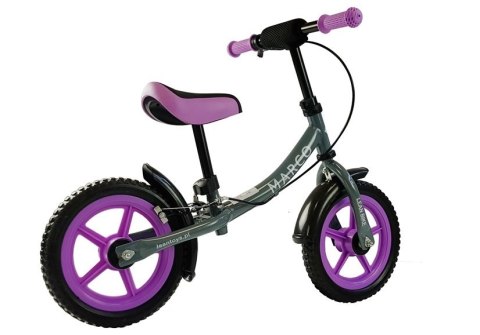 Rowerek Biegowy Marco Fioletowy LEAN Toys