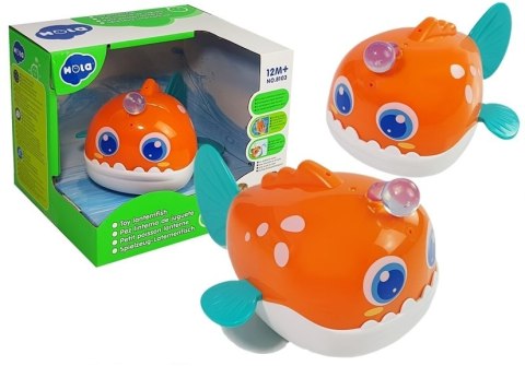 Rybka z Lampką Do Kąpieli Strzela Wodą LEAN Toys