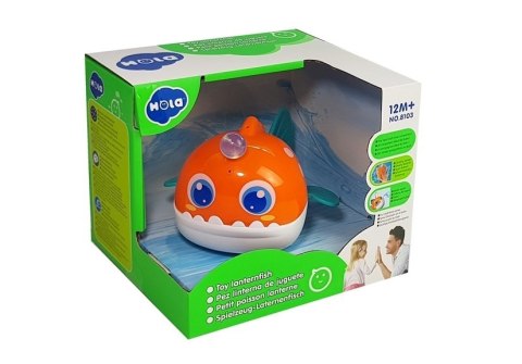 Rybka z Lampką Do Kąpieli Strzela Wodą LEAN Toys