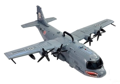 Wojskowy Samolot Baza Militarna Światła i Dźwięki LEAN Toys Wojskowy Samolot Baza Militarna Światła i Dźwięki LEAN Toys