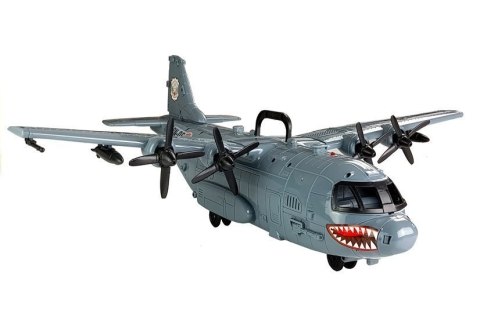 Wojskowy Samolot Baza Militarna Światła i Dźwięki LEAN Toys Wojskowy Samolot Baza Militarna Światła i Dźwięki LEAN Toys