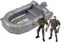 Wojskowy Statek Baza Militarna Światła i Dźwięki LEAN Toys