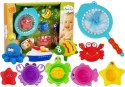 Zabawki Do Kąpieli Siatka Podbierak Rozgwiazda Żółw LEAN Toys