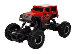 Zdalnie sterowane autko 1:20 2,4 GHz Czerwone LEAN Toys