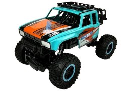 Zdalnie sterowane auto Offroad R/C 1:14 Niebieski LEAN Toys